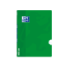 Oxford School Classic Openflex A5+ Libreta Grapada - Tapa de Plastico Resistente - 1 Linea con Margen - 48 Hojas - Color Verde