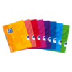 Oxford School Classic Openflex A5+ Libreta Grapada - Tapa de Plastico Resistente - 1 Linea con Margen - 48 Hojas - Colores Surtidos