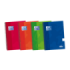 Oxford School Classic Write-Erase 4º Cuaderno Espiral - Tapa Extradura Resistente - Pauta de 2.5mm con Margen - 80 Hojas - Colores Surtidos
