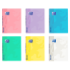 Oxford School Openflex Write-Erase A4 Libreta Grapada - Tapa de Plastico Resistente - 1 Linea con 2 Margenes - 48 Hojas de Colores Pastel - Ideal para Escribir y Borrar Facilmente