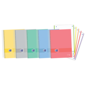 Oxford - You A4+ Europeanbook - Tapa Extradura Resistente - 5 Colores Surtidos - 120 Hojas