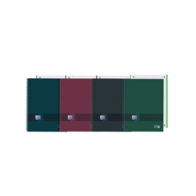 Oxford - You Europeanbook A4+ Tapa Extradura - Cuaderno con 80 Hojas - Tamaño 1 5x5 - Colores Neutros