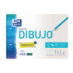 Oxford Dibujo Escolar Bloc Espiral A4+ - Tapa Blanda/Contratapa Rigida - 20 Hojas 130gr Liso - 2 Taladros