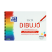 Oxford Dibujo Escolar Bloc Espiral Dibujo A5+ - Tapa Blanda/Contratapa Rigida - 20 Hojas 130gr Liso