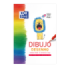 Oxford Dibujo Infantil/Ocio Bloc Encolado A3 - Tapa Blanda/Contratapa Rigida - 20 Hojas 90gr - Ideal para Dibujar y Colorear