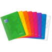 Oxford Easybook A4 Libreta Grapada - Tapa de Plastico Resistente - 1 Linea con 2 Margenes - 48 Hojas de Papel de Alta Calidad