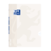Oxford Libreta Grapada Openflex A4 - Tapa de Plastico Resistente - Grapada para Mayor Durabilidad - 1 Linea con Margen para Organizacion - 48 Hojas de Papel Blanco de Alta Calidad