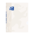 Oxford Libreta Grapada Openflex A4 - Tapa de Plastico Resistente - Grapada para Mayor Durabilidad - 4x4 con Margen para Organizar tus Notas - 48 Hojas de Papel Blanco de Alta Calidad