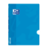 Oxford Libreta Grapada Openflex A4 - Tapa de Plastico Resistente - Grapada para Mayor Durabilidad - Pauta 3.5 con Margen para Escribir Ordenadamente - 48 Hojas de Papel de Alta Calidad - Color Turquesa