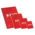 Enri A4 Tapa Blanda Bloc de Notas - Grapado 4x4 - 80 Hojas - Color Rojo