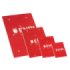 Enri A5 Tapa Blanda Bloc de Notas Grapado - Tamaño A5 - Tapa Blanda - 80 Hojas - Color Rojo