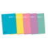 Enri Plus 4º Cuaderno Espiral 4x4 - Tapa de Plastico - 80 Hojas 90gr - Colores Surtidos