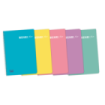 Enri Plus 4º Cuaderno Espiral 4x4 - Tapa de Plastico - 80 Hojas 90gr - Colores Surtidos