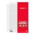 Enri Plus 90gr A4 Recambio Milimetrado - Papel de 90gr - Formato A4 - con Margen - 4 Taladros - 100 Hojas
