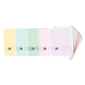 Oxford Live - Go A4+ Europeanbook - Tapa de Plastico - 160 Hojas - Colores Surtidos