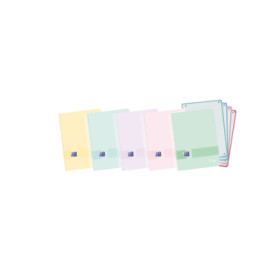Oxford Live - Go A5+ Europeanbook - Tapa de Plastico - 120 Hojas - Colores Surtidos