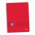 Oxford Live-Go A4+ Europeanbook - Tapa de Plastico - 80 Hojas - Tamaño 1.5x5 - Color Rojo