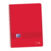 Oxford Live-Go A4+ Europeanbook - Tapa de Plastico - 80 Hojas - Tamaño 1.5x5 - Color Rojo