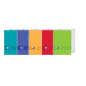 Oxford Live-Go Europeanbook 1 - Tapa de Plastico A4+ - 80 Hojas - Colores Surtidos