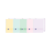 Oxford Live-Go Europeanbook 1 Tapa de Plastico A4+ 5x5 - 80 Hojas - Colores Surtidos