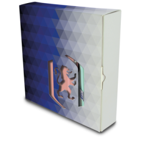 Oxford Lote Executive Pastel Caja Regalo - Cuaderno Signature - Estuche Kangoo - Portaboligrafo - Ideal para Regalar