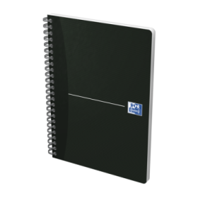 Oxford Office Essentials Cuaderno Espiral A5 - Tapa Blanda - Espiral Doble - 1 Linea - 90 Paginas