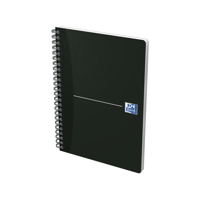 Oxford Office Essentials Cuaderno Espiral A5 - Tapa Blanda - Espiral Doble - 1 Linea - 90 Paginas