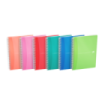 Oxford Office My Colours Cuaderno Espiral A5 - Tapa de Plastico Resistente - Espiral Doble para Mayor Durabilidad - Cuadricula 5x5 Ideal para Matematicas - 90 Hojas de Alta Calidad - Colores Surtidos