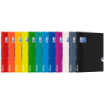 Oxford Openflex Libreta Grapada Tapa Plastico A4+ Seyes - Resistente Tapa de Plastico - Formato A4+ - Hojas con Lineas Seyes - con Margen