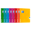 Oxford Openflex Libreta Grapada Tapa Plastico A5+ Seyes - Resistente Tapa de Plastico - Formato A5+ - Hojas con Cuadricula Seyes