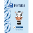Oxford Pintura Infantil/Ocio Bloc Encolado Pintura A4 - Tapa Blanda/Contratapa Rigida - 20 Hojas 180gr