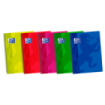 Oxford School Classic 4º Cuaderno Espiral - Tapa de Plastico Liso - 80 Hojas - Colores Surtidos