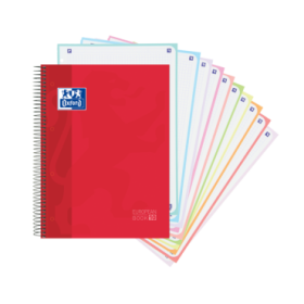 Oxford School Classic A4+ Europeanbook - Tapa Extradura - 150 Hojas - Color Rojo