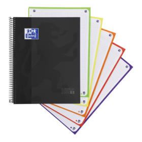 Oxford School Classic A4+ Europeanbook - Tapa Extradura - 50% Hojas Gratis - 5x5 - 120 Hojas