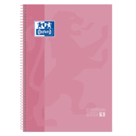 Oxford School Classic A4+ Europeanbook - Tapa Extradura - 80 Hojas - Color Rosa Chicle