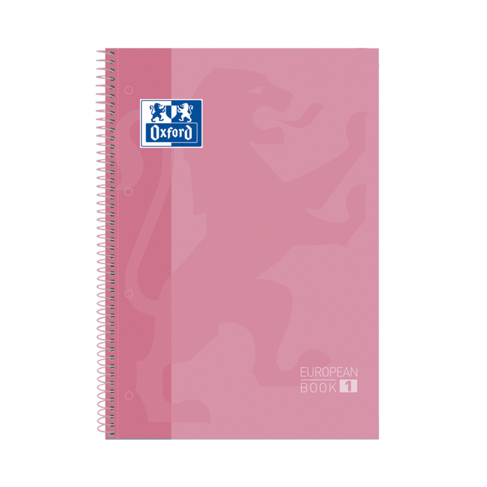 Oxford School Classic A4+ Europeanbook - Tapa Extradura - 80 Hojas - Color Rosa Chicle