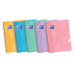 Oxford School Classic A4+ Europeanbook Spiralflex - Tapa de Plastico Resistente - 50 Hojas de Papel de Alta Calidad - 1 Linea para Escribir - Colores Surtidos