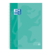Oxford School Classic A5+ Europeanbook - Tapa Extradura Resistente - 50% mas Hojas Gratis - Cuadricula 5x5 - 120 Hojas - Color Ice Mint