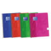 Oxford School Classic A5+ Europeanbook Spiralflex - Tapa de Plastico Resistente - 1 Linea por Pagina - 50 Hojas - Colores Surtidos