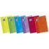 Oxford School Classic A5+ Tapa Blanda Libreta Grapada 8x8 - 48 Hojas - Margen 8x8 - Colores Surtidos