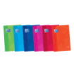 Oxford School Classic Cuaderno de Recambio - Tamaño A4 - Tapa Blanda - Encolado - Cuadricula 5x5 - 80 Hojas - Colores Surtidos