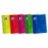 Oxford School Classic Cuaderno Espiral - Tapa de Plastico - Folio - Pauta 2.5 con Margen - 80 Hojas - Colores Surtidos