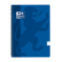 Oxford School Classic Cuaderno Espiral Tapa de Plastico Folio - Pauta 2.5 con Margen - 80 Hojas - Color Azul Marino