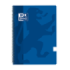 Oxford School Classic Cuaderno Espiral Tapa de Plastico Folio - Pauta 3.5 con Margen - 80 Hojas - Color Azul Marino