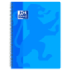 Oxford School Classic Cuaderno Espiral Tapa de Plastico Folio 4x4 - 80 Hojas - Color Turquesa