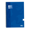 Oxford School Classic Cuaderno Espiral Tapa Extradura Write-Erase - Folio 1 Linea con Margen - 80 Hojas - Color Azul Marino
