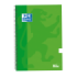 Oxford School Classic Cuaderno Espiral Tapa Extradura Write-Erase - Folio 1 Linea con Margen - 80 Hojas - Color Verde