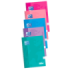 Oxford School Classic Cuaderno Espiral Tapa Extradura Write-Erase - Folio 4x4 con Margen - 80 Hojas - Colores Surtidos
