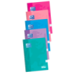 Oxford School Classic Cuaderno Espiral Tapa Extradura Write-Erase - Folio 4x4 con Margen - 80 Hojas - Colores Surtidos