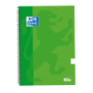 Oxford School Classic Cuaderno Espiral Tapa Extradura Write-Erase - Folio Pauta 2.5mm - 80 Hojas - Color Verde